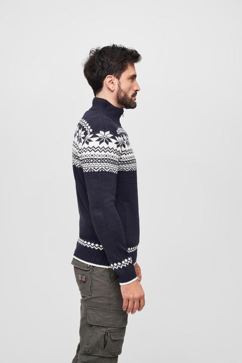 Produktbild Brandit Norwegian Strickjacke Grösse S Farbe Navy (S)