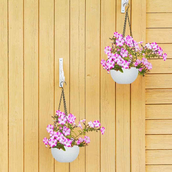 Actual product image Relaxdays 2x pots de fleurs (18.50 cm)
