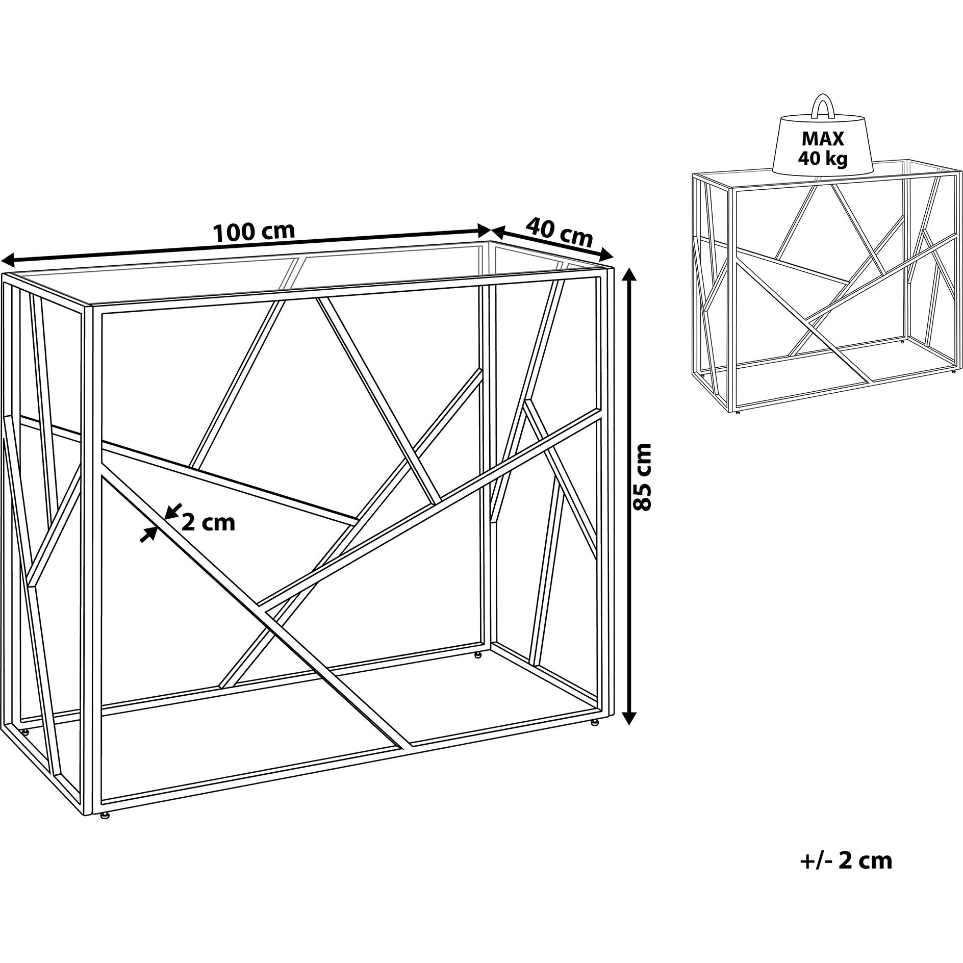 Thumbnail - Beliani, Konsolentisch, Orland