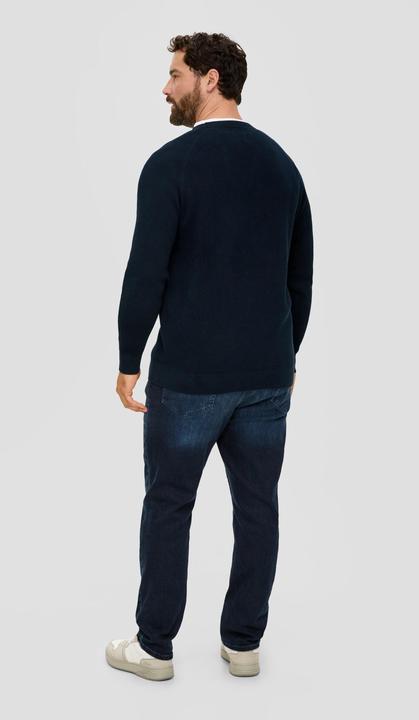 Immagine prodotto s.Oliver Strickpullover Feinstrickpullover aus Baumwolle (XXL)