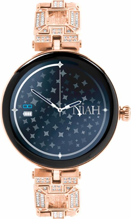 Produktbild Techmade Smartwatch Lyra Grande Gold Rose (36 mm)