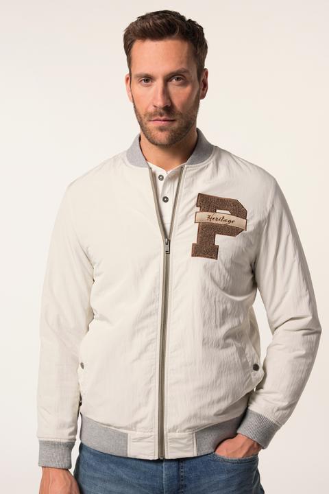 Actual product image JP1880 JP 1880 blouson, college style, badge, 2 pockets, up to 7 XL (XL)