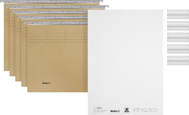 Actual product image Biella Suspension file sets (A4, 5 x)