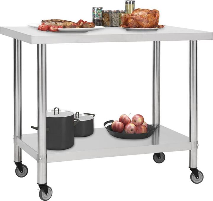 Actual product image vidaXL Arbeitstisch (30 cm, 100 cm)