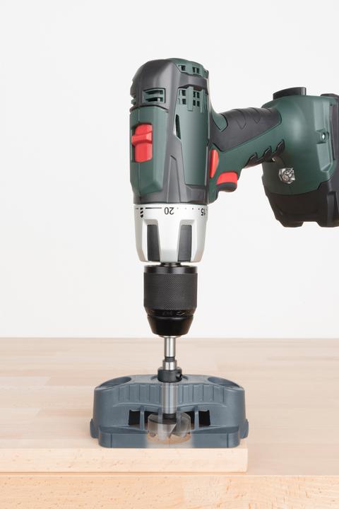 Actual product image wolfcraft wolfcraft 1 mobile Bohrhilfe Forstnerbohrer (8, 10, 12 mm)