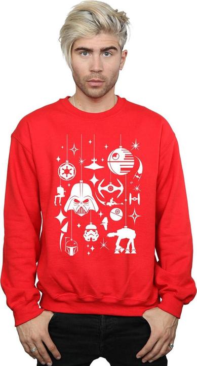 Immagine prodotto Star Wars Christmas Decorations Felpa Uomo (M)