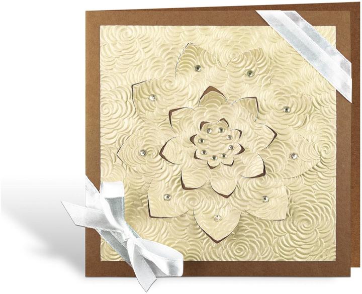 Actual product image Ursus Construction paper Noblesse 8 pieces, cream (200 g/m², 8x)