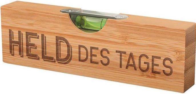 La Vida Wasserwage 15x4,5x2 Held Mann (Kapselheber)