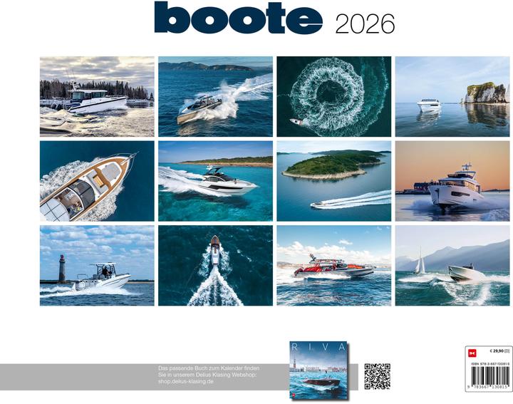 Produktbild Boote 2026 (56 x 46 cm)
