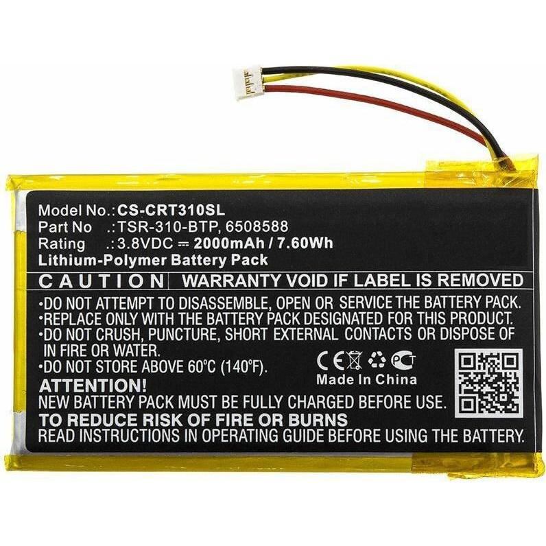 CoreParts Battery for Remote Control (Gerätespezifische Fernbedienung), Fernbedienung, Schwarz