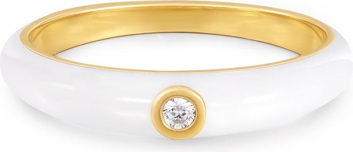 Image du produit Glanzstücke München Femmes argent sterling zirconium or jaune - 33804 (56, Argent 925)