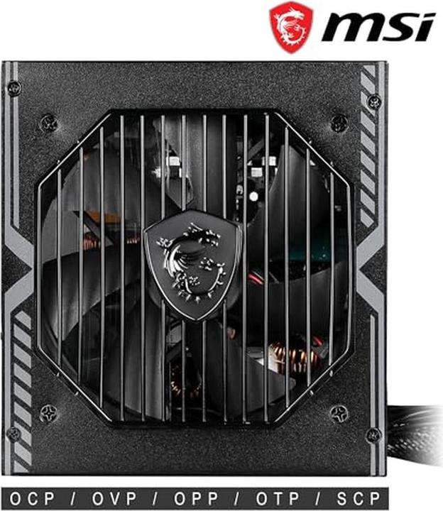Produktbild MSI MAG A650BNL 650 Watt ATX 80+ Bronze Netzteil 120mm Lüfter (650 W)