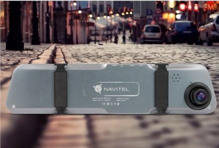 Produktbild Navitel MR155NV Dashcam (Akku, Beschleunigungssensor, Eingebaute Anzeige, Eingebautes Display, Eingebautes Mikrofon, GPS-Empfänger, Nachtsicht, WLAN, Full HD)