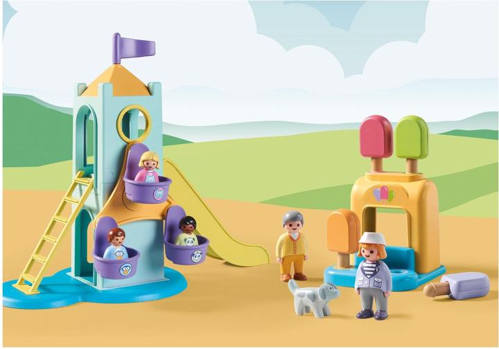 Actual product image Playmobil Adventure tower with ice cream stand (71326, Playmobil 1.2.3)