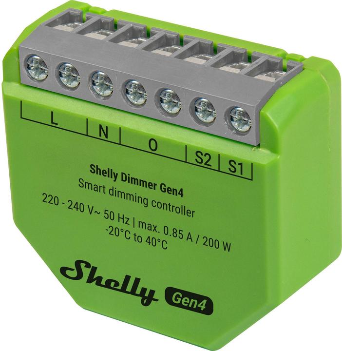 Produktbild Shelly Dimmer Gen4 (Dimmaktor)