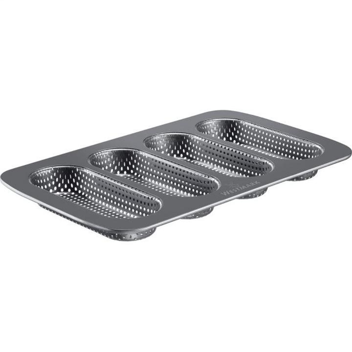 Actual product image Westmark 4 baguette baking dish mini, 35.6x21.5cm (21.50 cm)