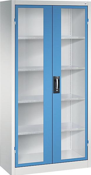 Actual product image C+P Vision panel double door cupboard (93 cm, 195 cm)