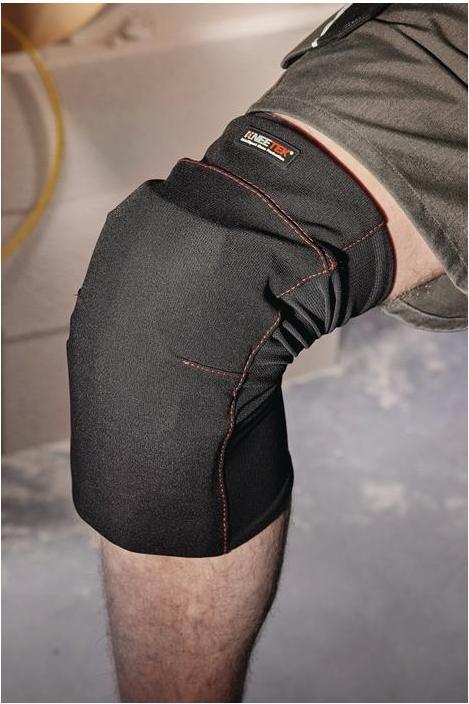 Actual product image Kneetek Knee pads PROTEK SlideOne EN 14404 L black washable up to 30 °C