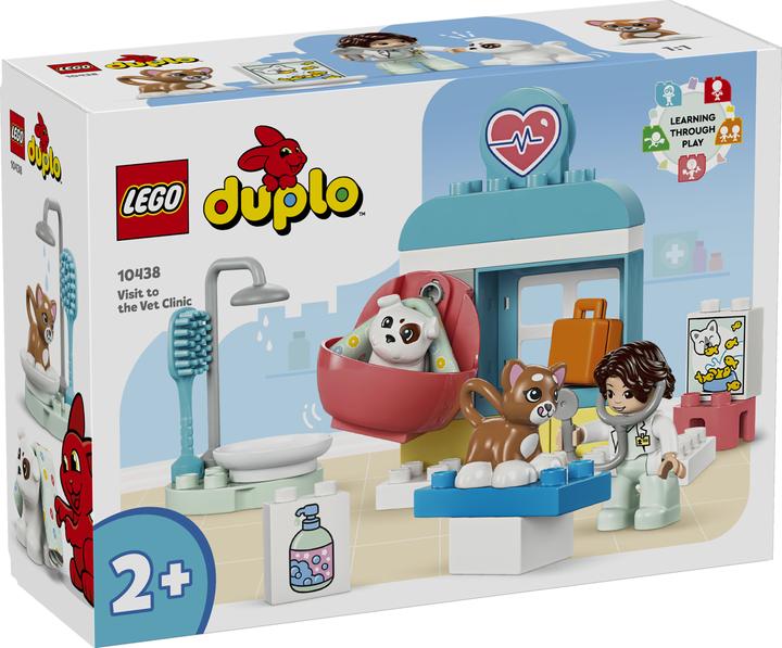Actual product image LEGO DUPLO visit to the veterinary clinic (10438)