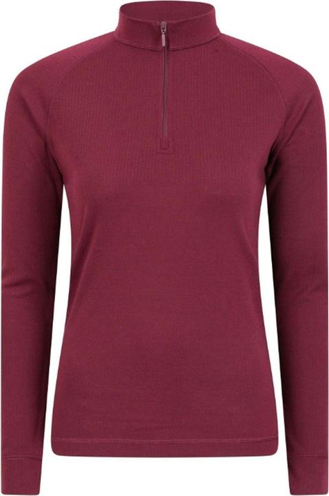 Mountain Warehouse Womens/Ladies Talus Zip Neck Long-Sleeved Thermal Top