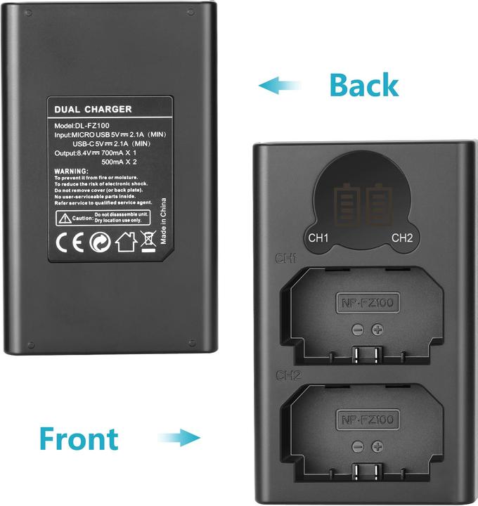 Actual product image Neewer DL-FZ100