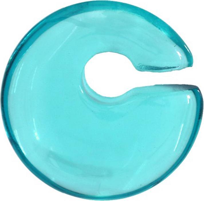 Produktbild Star Piercing Ohrgewicht aqua aus Glas (Glas)