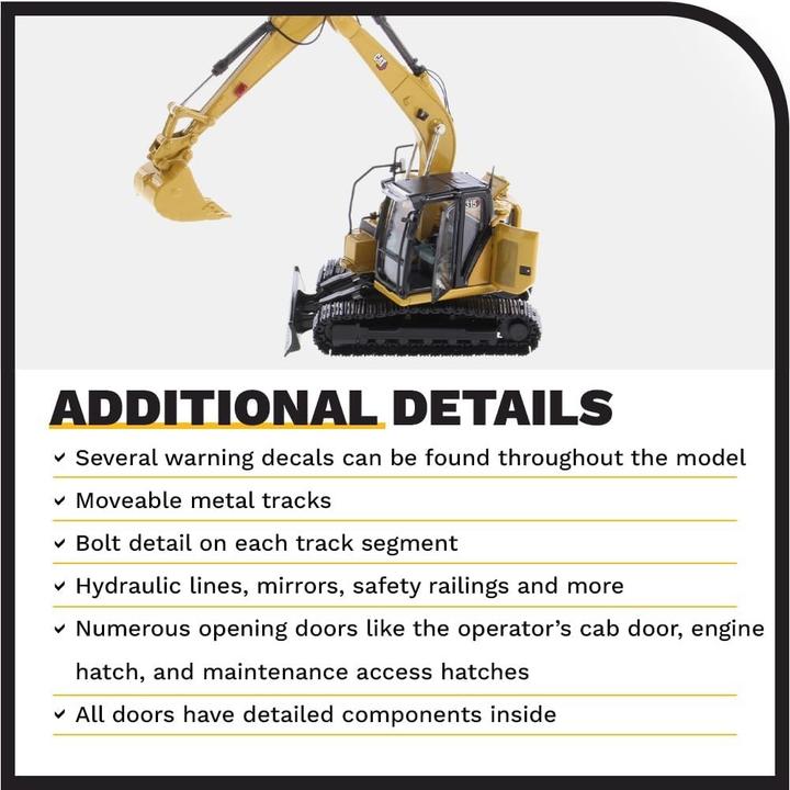 Image du produit Diecast Masters Cat 315 Graafmachine (Compact Radius) - 1:50 - - High Line Series