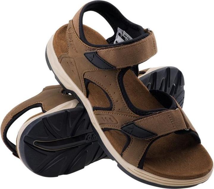 Actual product image Hi-Tec Lucibel dark brown sandals (41)