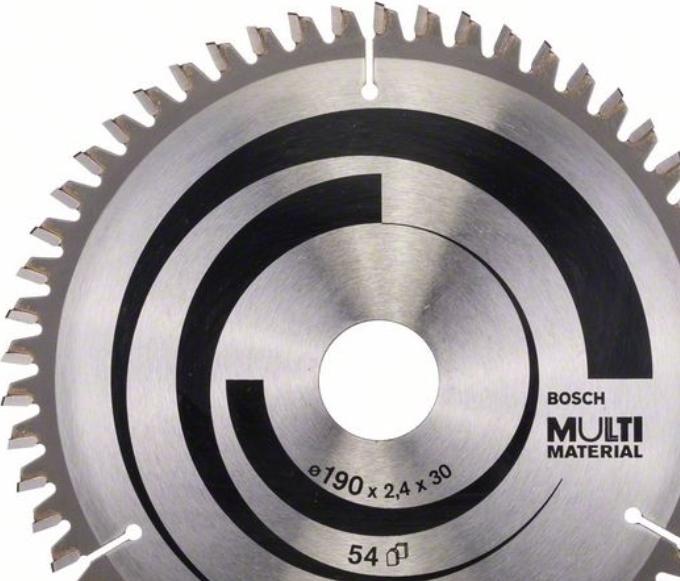 Actual product image Bosch Professional Zubehör PRO Multi Material circular saw blade, 190 x 2.4 x 30 mm