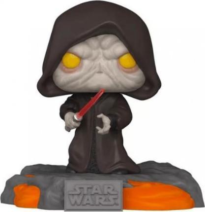 Actual product image Funko Star Wars POP! Deluxe Vinyl figurine Red Saber Series Volume 1: Darth Sidious 9 cm