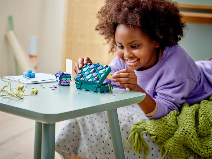 Produktbild LEGO Geheimbox mit Schlüsselhalter (41925, LEGO Dots)