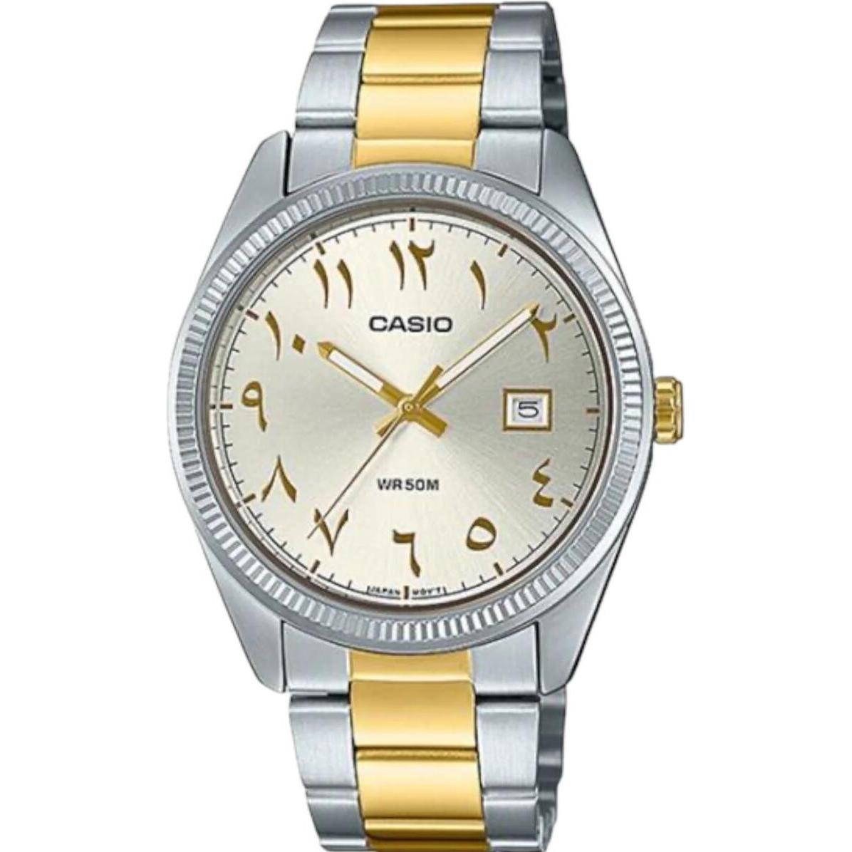 Casio, Orologio da polso, Herrenuhr (Ø 39 mm), Oro, Argento, (39 mm)