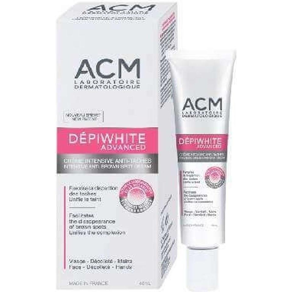 Peter Thomas Roth, Siero viso, Laboratoire ACM, Depiwhite Advanced, Anti-Dark Spots, Cream, For Face & Hands, 40 ml For Women (40 ml)