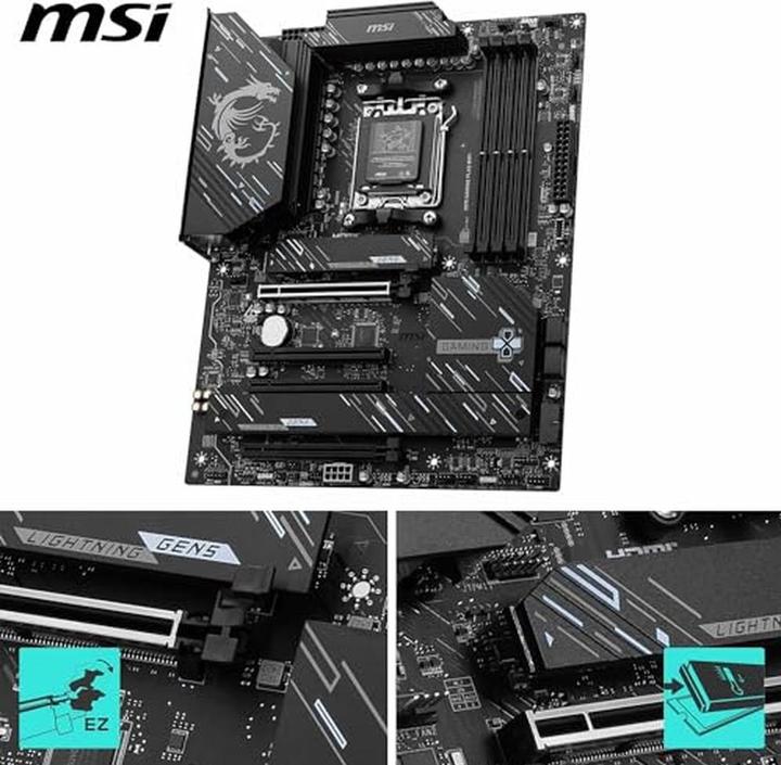 Produktbild MSI X870 GAMING PLUS WiFi (AM5, AMD X870, ATX)