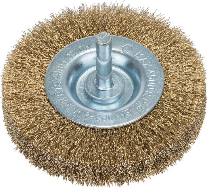 Produktbild Bosch Zubehör Scheibenbürsten für Bohrmaschinen – Gewellter Draht, vermessingt, 75 mm
