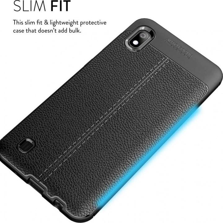 Image du produit Screenguard Samsung Galaxy A10 Cover Leather Design TPU Cover (Samsung Galaxy A10)