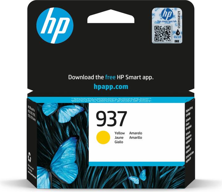 Produktbild HP 937 Gelb Original Druckerpatrone, 1 Stück(e) (Y)