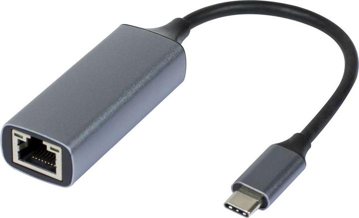 Allnet USB 3.0 Typ-C Netzwerk Adapter 1 Gigabit LAN ALL-NC-1GPD-USB-C *ALLTRAVEL* (USB 3.0, USB-C, RJ45 Gigabit Ethernet (1x))