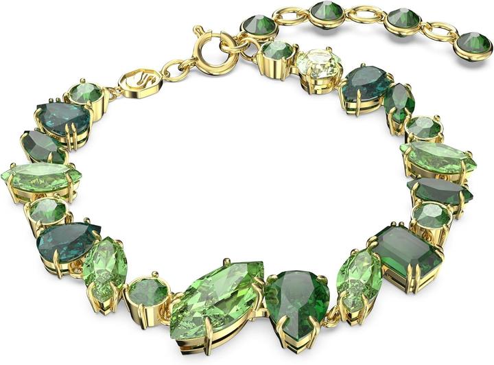 Swarovski Bracciale Gema Vari Tagli Oro Verde (Metallo Swarovski)