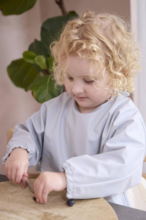 Produktbild Filibabba Lätzchen mit Ärmeln - Pearl Blue (6 Monate)