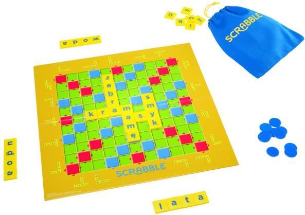 Actual product image Mattel Gra Scrabble Junior (Polish, 2 - 4 Players)