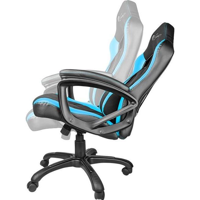 Thumbnail - Genesis SX33 PC-Gamingstuhl Gepolsterter Sitz, Gaming Stuhl, Schwarz, Blau