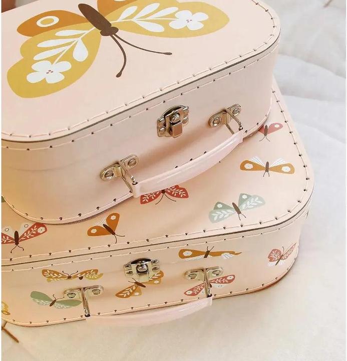 Immagine prodotto A Little Lovely Company Set di valigie con farfalle