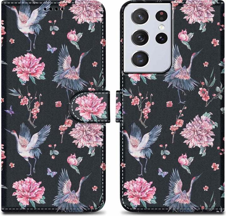 Kranich & Blumen No. 9