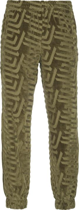 Produktbild Sean John JM233-009-2 SJ Script Logo Geometric Devorèe Velours Trackpants - 119203