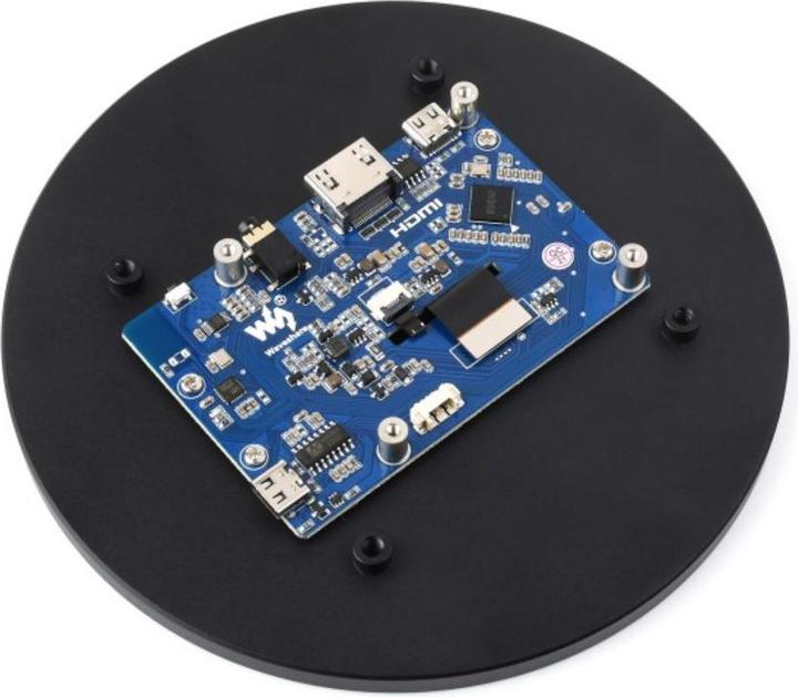 Actual product image WaveShare 5inch HDMI Capacitive Touch Display Round 1080x1080