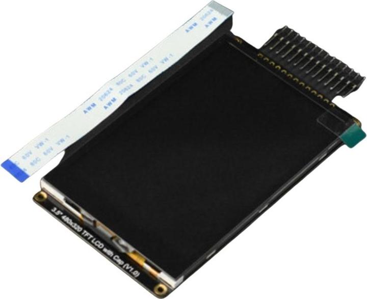 Actual product image DFRobot Fermion 3.5 Inch TFT LCD Capacitive Touchscreen with MicroSD Slot 480x320