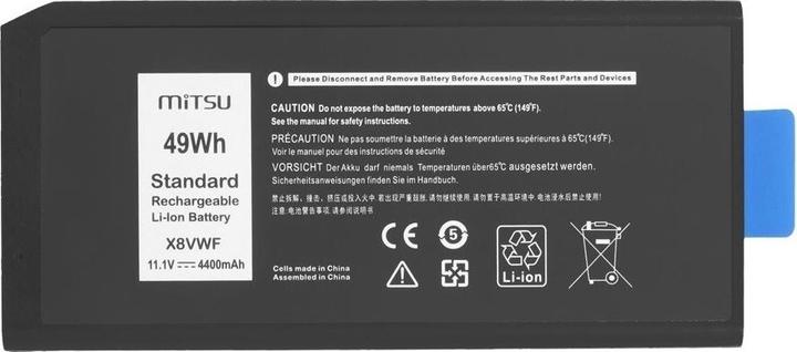 Image du produit Mitsu DELL LATITUDE RUGGED 4400mAh 11,1V