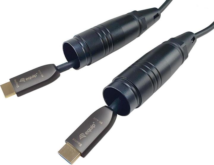 Actual product image equip HDMI PHS Ethernet 2.1 A-A St/St 100.0m 8K60Hz HDRopt. (100 m, HDMI, 2.1)