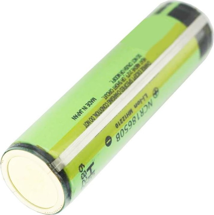 Actual product image Panasonic 18650 battery protected 3 pieces and LCD quick charger (3 pcs., CR123A, 3400 mAh, Battery + charger)